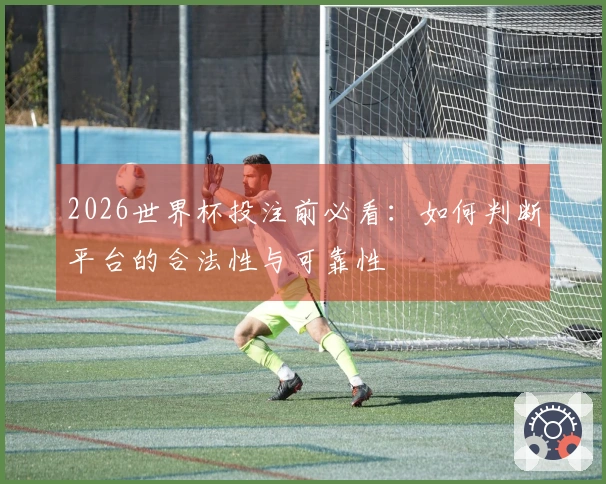 2026世界杯投注前必看：如何判断平台的合法性与可靠性