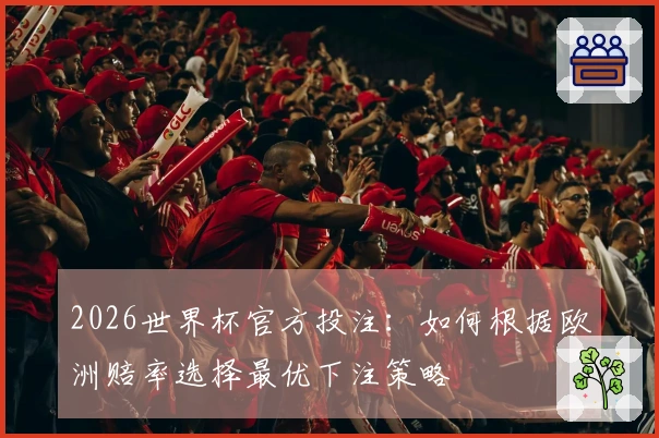 2026世界杯官方投注：如何根据欧洲赔率选择最优下注策略