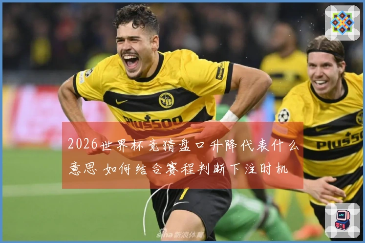 2026世界杯竞猜盘口升降代表什么意思 如何结合赛程判断下注时机